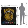 Legends of the Hidden Temple Silky Logos Supersoft Blanket