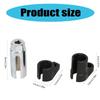 3pcs Automotive Oxygen Socket Set Oxygen Socket Wrench Removal Installation Tool 7/8" 22mm Socket