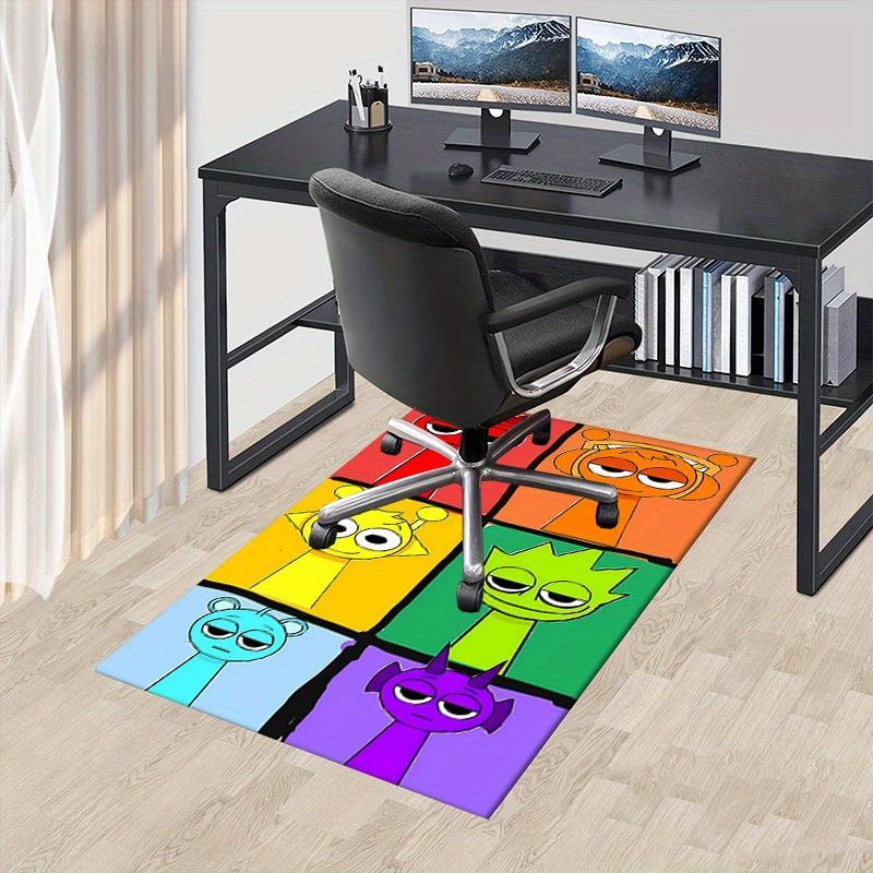 

Office Carpet - Sprunk Song Colorful Cartoon Character Decorative Carpet for Sofas and Chairs, Non-slip Carpet for Living Room, Bedroom, Gam 60cm by 90cm