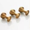 European Vintage Antique Brass Single Hook Black Bronze Mini Multifunction Tools Wall Mounted Clothes Towel Hanger
