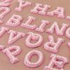 26Pcs A-Z Alphabe 26 Letter Applique Beaded Pearl Alphabet Patch Rhinestone Letter Patches  Bags