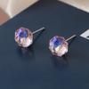 Sparkly Diamond Cochlea Stud Earring – Stainless Steel Needle, Trendy and Stylish for Women