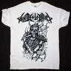 Toxic Holocaust Battle Axe White T-Shirt Metal Band Graphic Tee