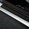 4 Pcs/Set Car Door Sill Protectors, Anti Scratch Carbon Fiber Auto Threshold Cover Strips,  Car Accessories (Black 3D)