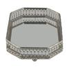 Cafe Restaurant Home Light Luxury Mirror Metal Tray