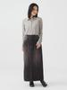 B:MING LIFE STORE by BEAMS Overdyed Denim Skirt (S-M) Women's Black Medium