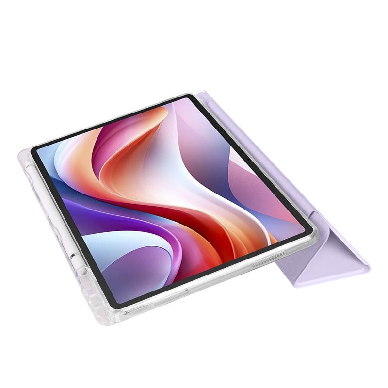 For Lenovo Tab M11 Case with Pencil Holder Acrylic Clear Back Hard Cover For Xiaoxin Pad Lenovo m11 Case tb330fu tb331fc