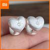 925 Sterling Silver Vintage Earrings For Women Trendy Heart Star Earring Jewelry Prevent Allergy Party Accessories Gift