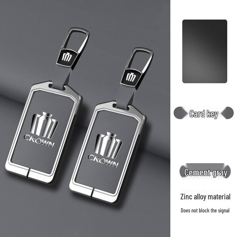 Crown Card Key Cover: Metal Accessories & Keychain for 12/13/14 Gen