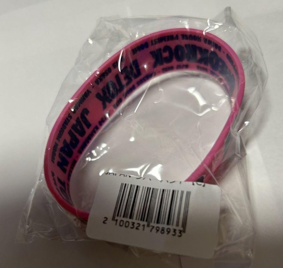 ONE OK ROCK 2025 DETOX JAPAN Merchandise Rubber Band (C: Pink)