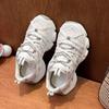 Mode Nischendesign Dad Shoes Koreanische Version Atmungsaktive Schnürschuhe Trendschuhe Farblich passend Vielseitige Board Schuhe 25 Frühling Sportschuhe