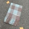 Mohair-Schal Koreanischer Stil Herbst und Winter karierter Schal Imitation Kaschmir warmer Schal Paar vielseitiger Schal