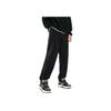 Anta Comfortable Casual Fleece Knit Sports Pants Men bottoms Basic-Black 952447305-4