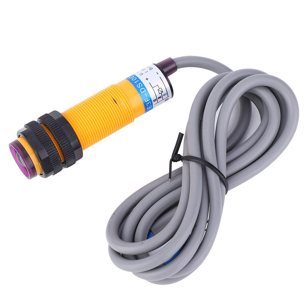 10Pcs JYIO Photoelectric Switch Diffuse Reflection for Machine Tool E3F DS10C4 1030VDC