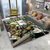 T-Teenages-mutant-Ninjas-Turtles Film Movie 3D Carpet Rug Art for Room Decor Home KidsDoor Gift Kids Area Rug Non-slip Floor Mat