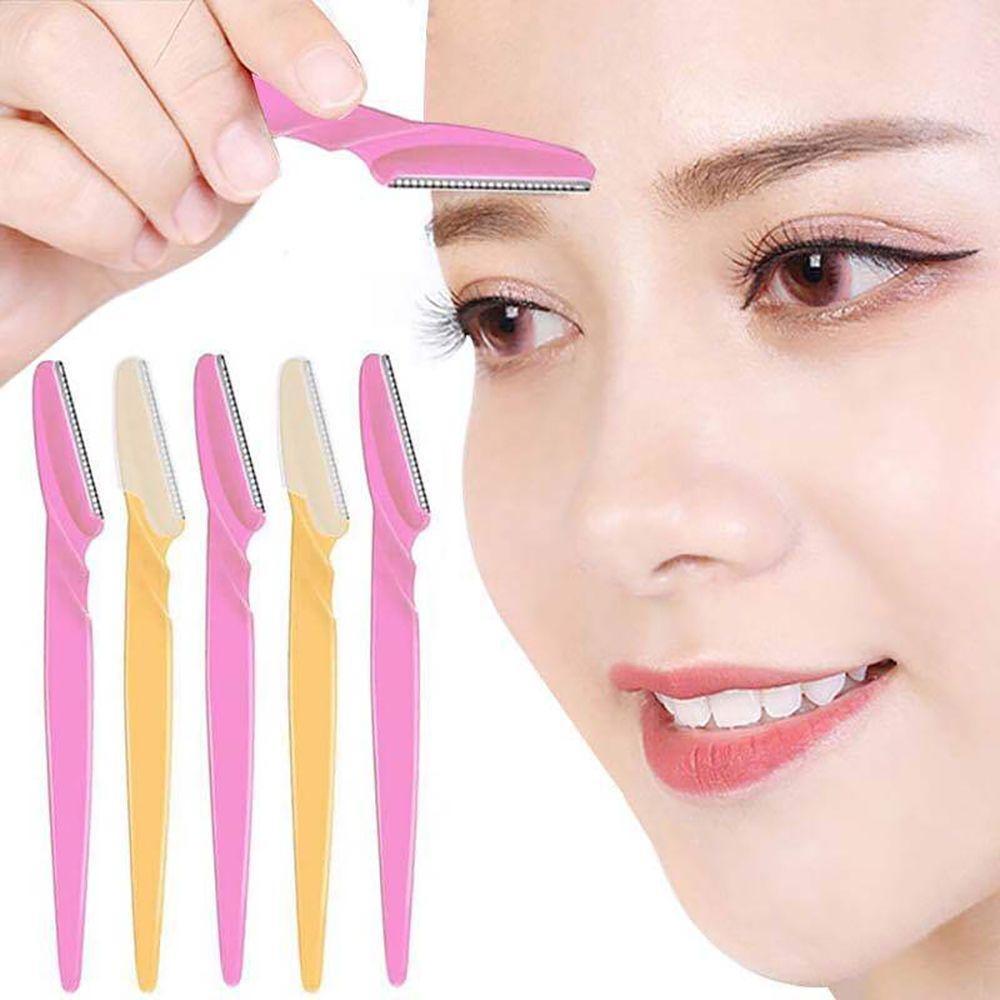

1PC New Face & Eyebrow Hair Removal Razors Trimmer Shaper Shaver Cosmetics помаранчевий