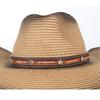 Hat Bands Beaded Adjustable Unisex Western Hat Jewelry Fedora Cowboy Hat Bands
