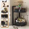 Yipan Multifunctional Rotating Kitchen Countertop Storage Rack