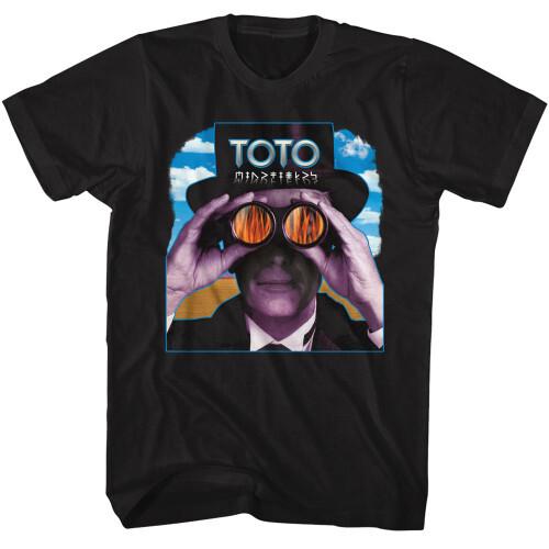 Toto Mind Fields T-shirt - Black Unisex T-Shirt XXL