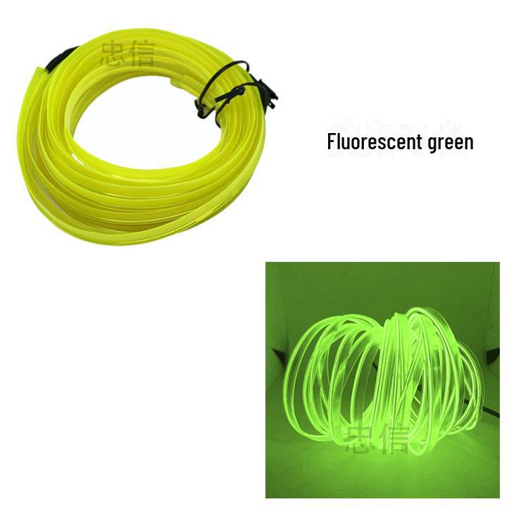 5m Clip-On LED Interior Cold Light for Cars and Motorcycles