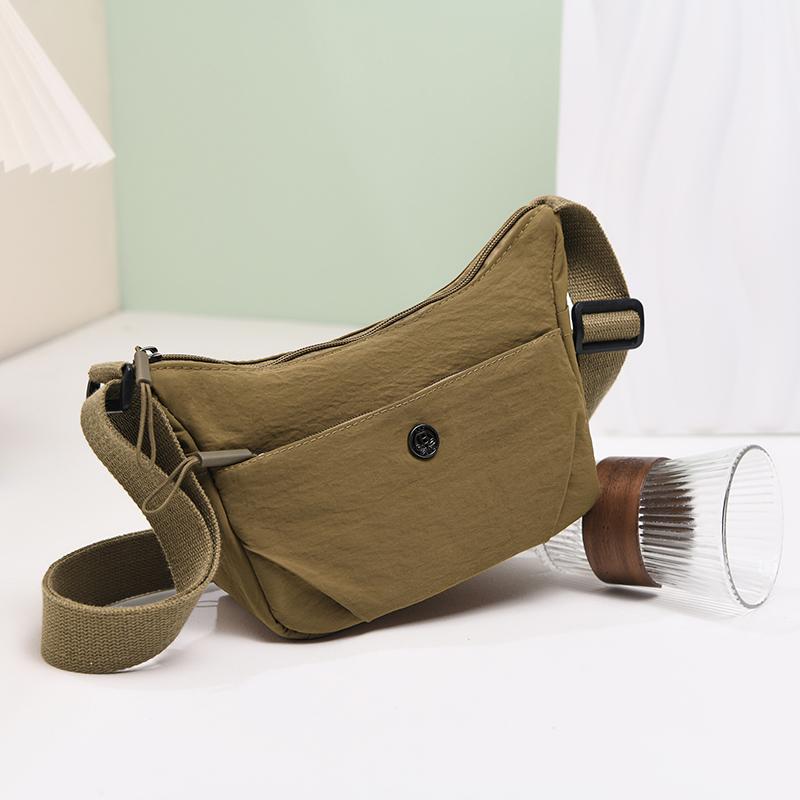 Lehká taška přes rameno Dámská nylonová taška přes rameno Velkokapacitní taška pro matku středního věku