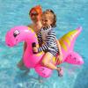 Children's Inflatable Dinosaur Mount, Infant Water Play Toy, Pvc Inflatable Floating Raft Mount with Handle