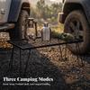 Foldable Iron Wire Table | Compact Outdoor Surface, Folding Camp Table, for