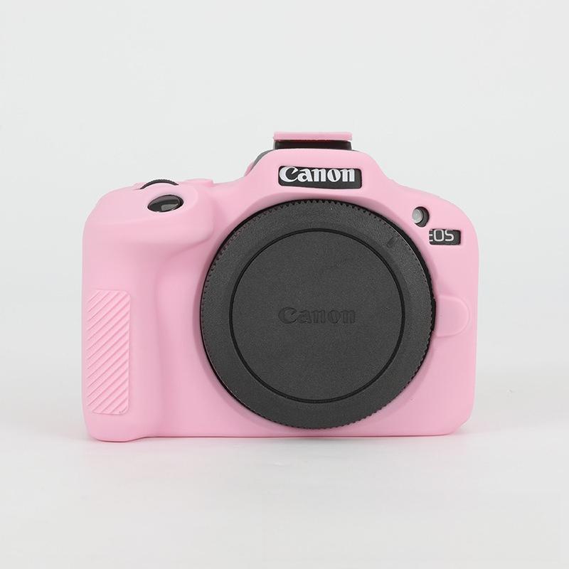 Silicone Case for Canon EOS R100 Mirrorless Camera - Protective Cover & Portable Photography Handbag