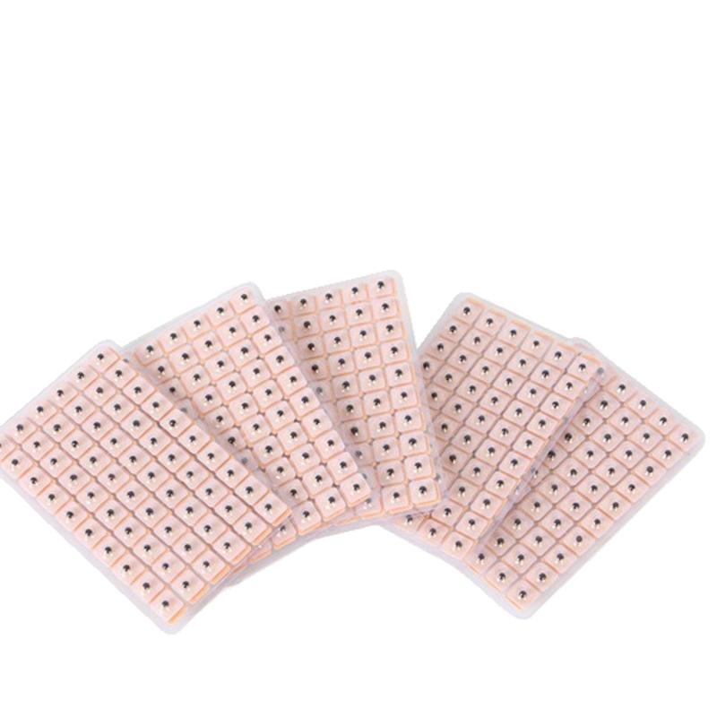 60/300 Aufkleber Ohrpunktaufkleber Ohrdruckaufkleber Akupunktur Samenperlen Ohrsticker Massage Ohrsticker