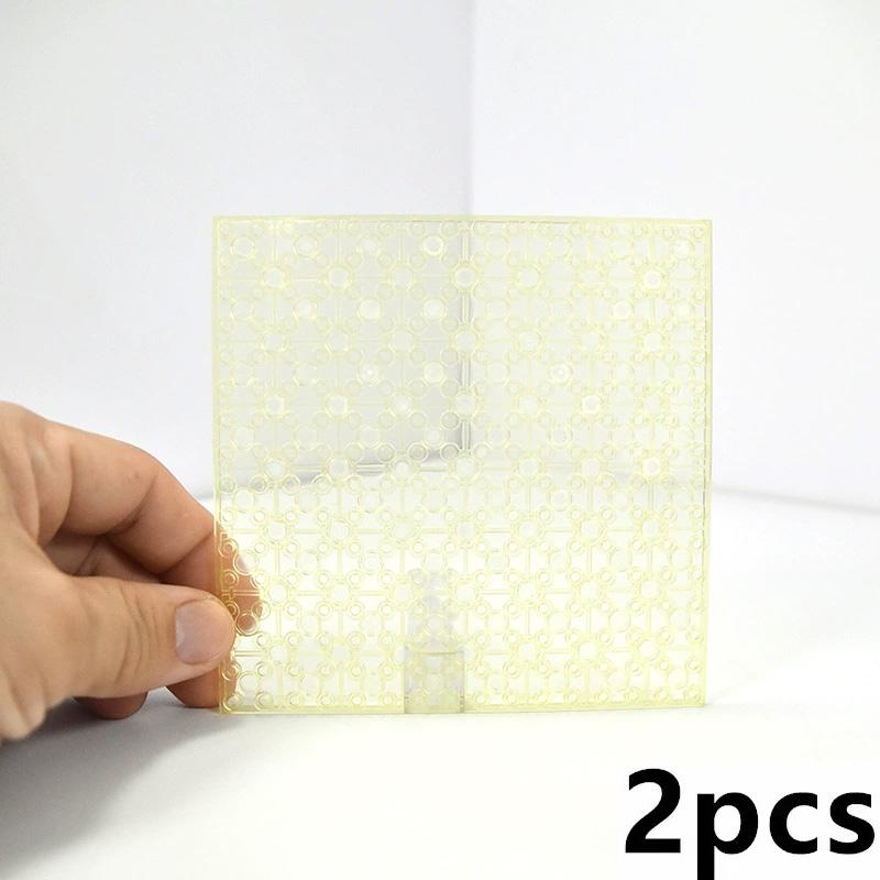 Non-Toxic Building Block Part 10Pcs Moc Pillars Bricks 2X2X10 Support Baseplate Bridge Pillar Girder Bracket Column Toys Compatible 95347