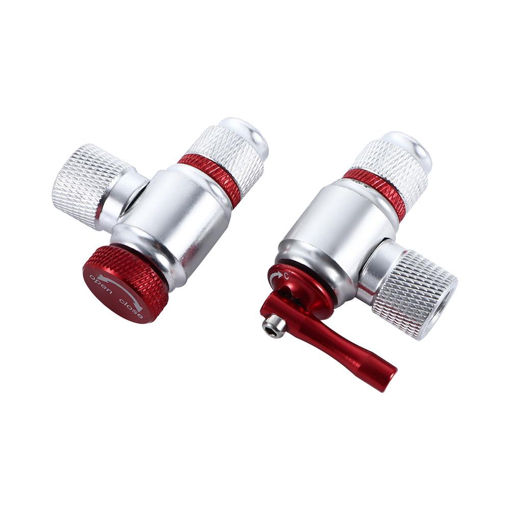 Bicycle Accessories Riding Emergency Fast Inflator Head Adapter CO2 Cylinder Pump Gas Nozzle