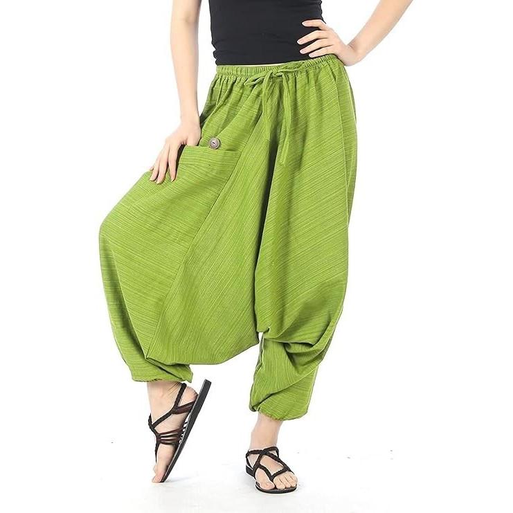 Indian Bollywood Hippie Harem Pants Women Designer Casual Wear Loose Baggy Pant Free