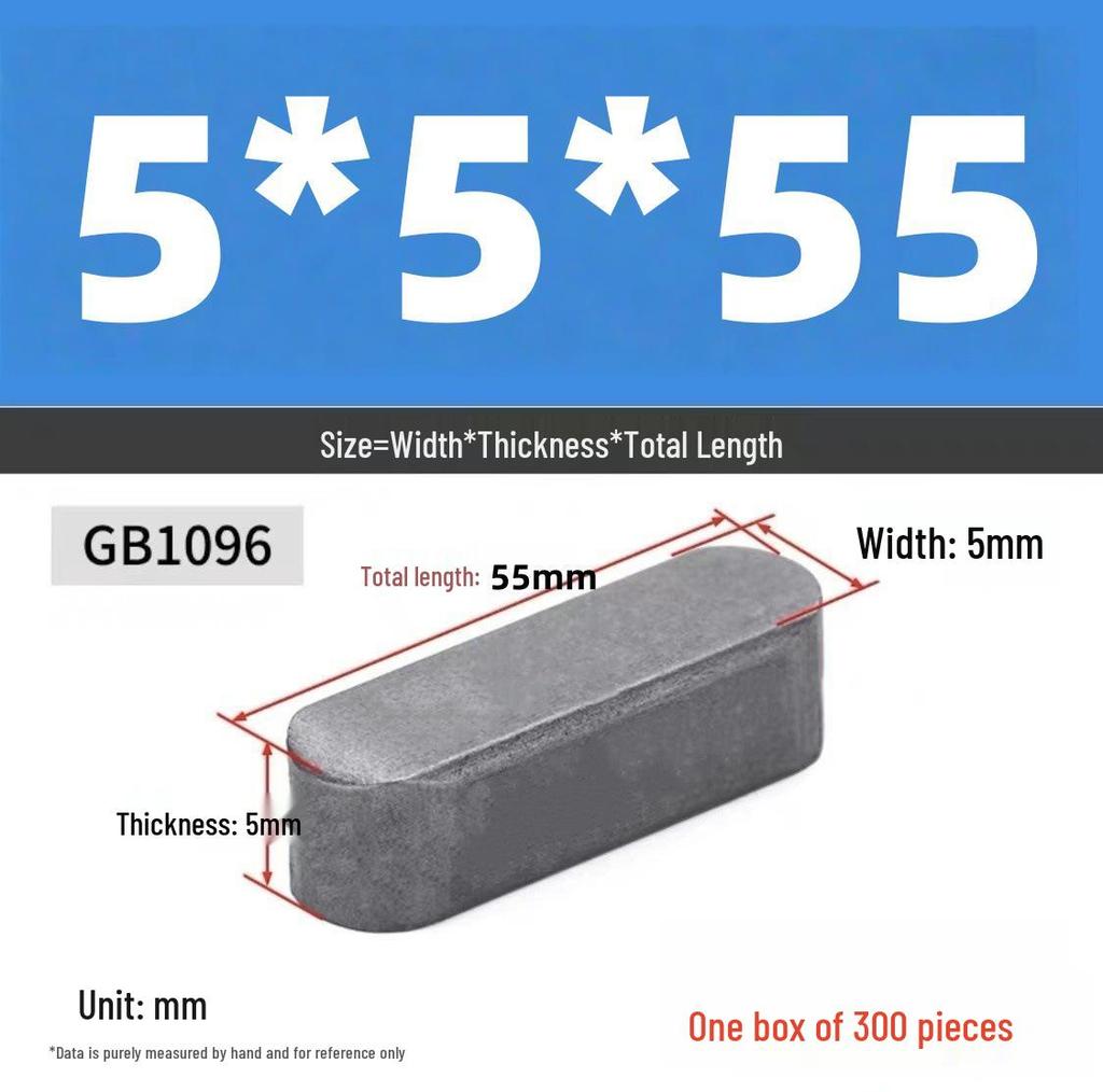 A3 Material Double Round Head Key Pin, Plain Key, Type A, Complete M3/M4/M5 Specifications