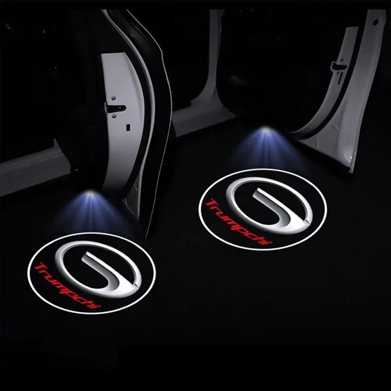 2pcs LED Car Door Light Welcome Projector Ghost Shadow Lamp For GAC Trumpchi GS4 GS3 GA6 GS7 GS8 GM8 GM6 Car Led