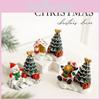 Christmas Resin Miniature House Snowman Scenic Decor For Festive Tabletop Display