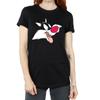 Looney Tunes Womens/Ladies Sylvester Face Cotton Boyfriend T-Shirt