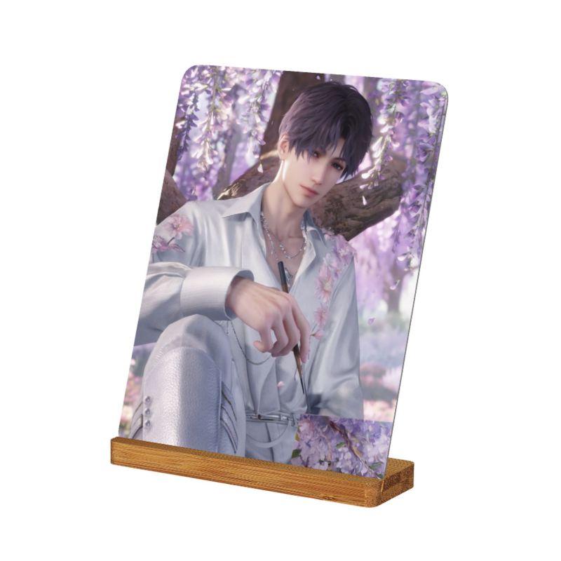 7/8in Game Love and Deepspace Sylus Rafayel Zayne Xavier Caleb Anime Metal Photo Ornament Bedside Cartoon Decoration Gift 2025