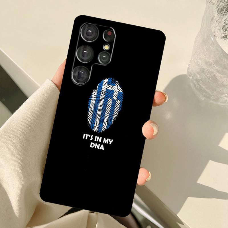 Greek Greece Flag Case For Samsung Galaxy S24 Ultra S21 S22 S23 S25 Ultra S9 S10 Plus S20 FE S25 FE Back Cover
