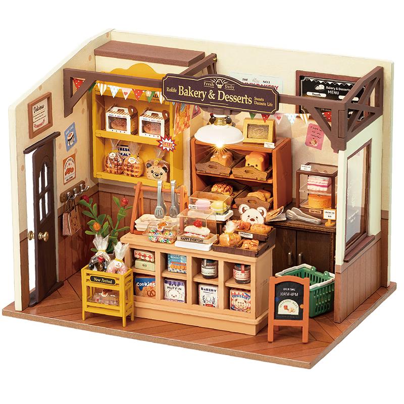 Robotime Rolife DIY Miniature Wooden House Kit