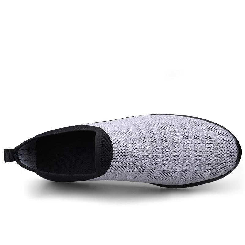 Mens Casual Shoes Men Slip-on Sock Sneakers Breathable Light Leisue Walking Jogging Running Tenis Masculino Adulto