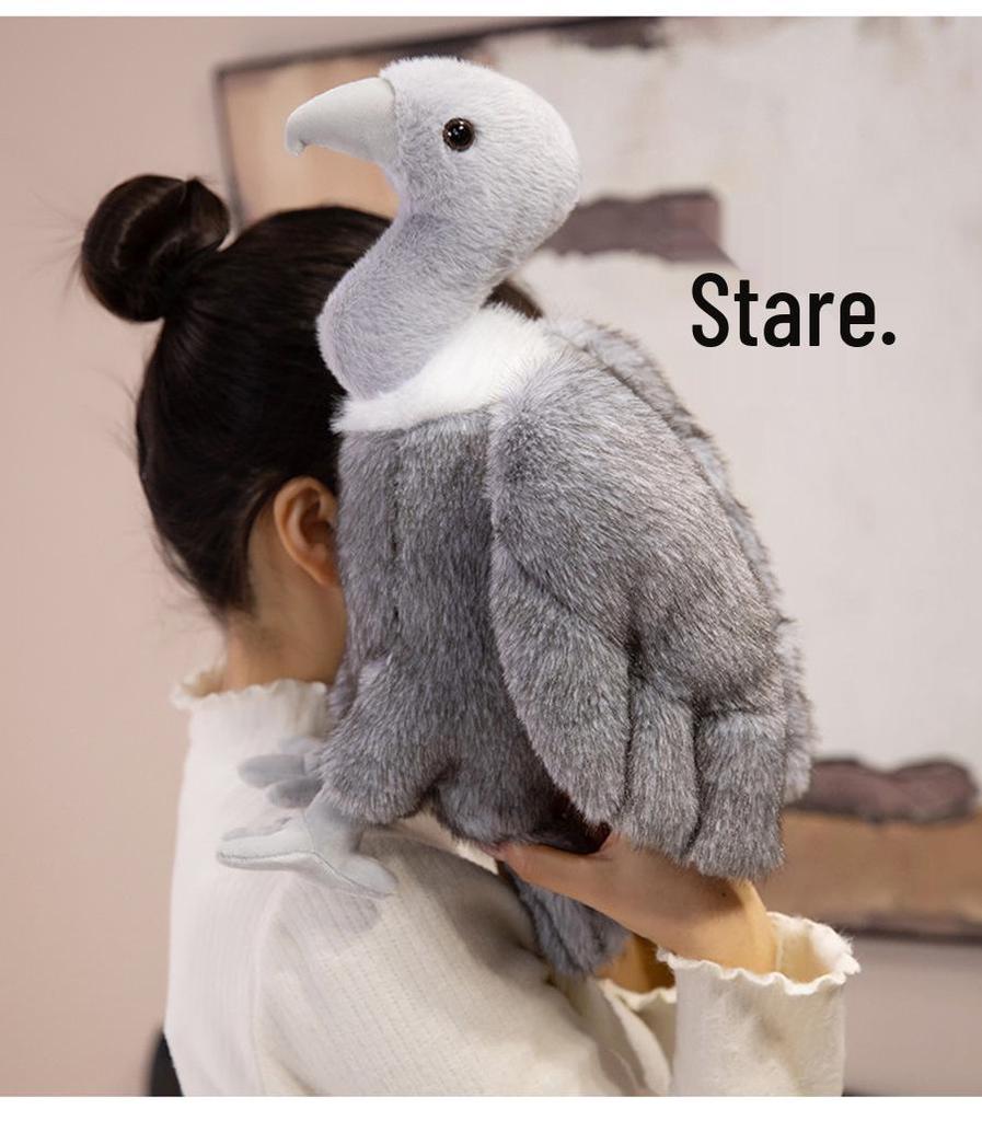 Cross-Border Eagle, Vulture, Pelican, Old Pigeon Plush Toys – Ugly Cute Bird Doll Collection