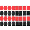 Plakbare Helmbevestiging Vlakke & Gebogen Basis met 3M Waterdichte Tape, Actiecamera Dashboard Plakbevestiging voor GoPro Hero 13 12