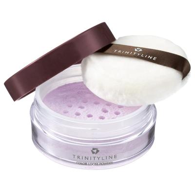 TRINITYLINE Farb-Puder Puder Feuchtigkeitsspendende Basis Make-up 17g [Gesichtsschutz] (Lavendel) (Neu)