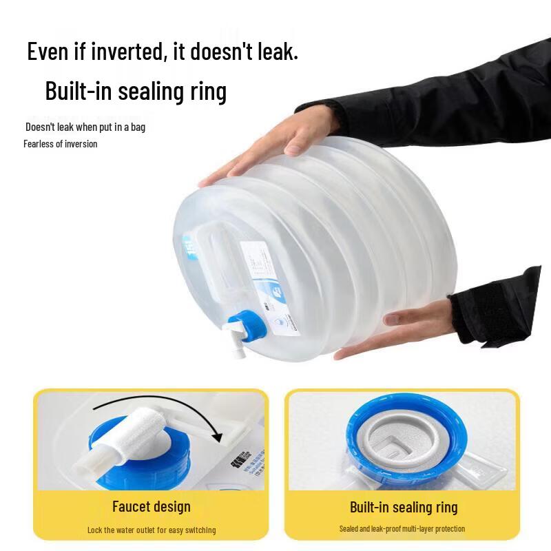 Explorer Portable Folding Water Bucket