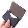 Cross-Border PU Leather Business Card Holder: Large Capacity & Moisture-Proof for Men