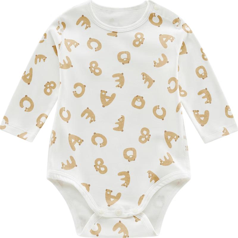 

Labby Unisex Pure Cotton Long-Sleeve Baby Romper 66