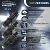 PANGOLIN 131406360 SBA131406490 Fuel Injector 3PCS for New Holland C175 L160 L170 L175 L565 LS160 LS170 LX665 Afteramrket Parts