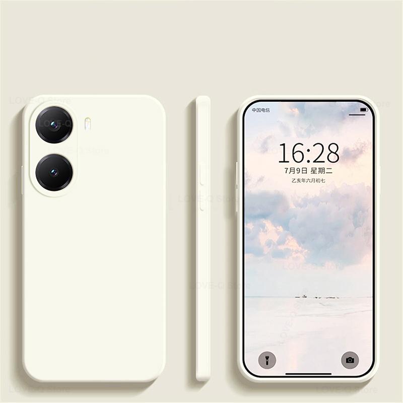 

Для Poco X7 Pro Чехол Жидкий Силиконовый Противоударный Чехол Для Телефона Для Xiaomi Poco X7 Pro Мягкий Чехол TPU For Poco X7 Pro