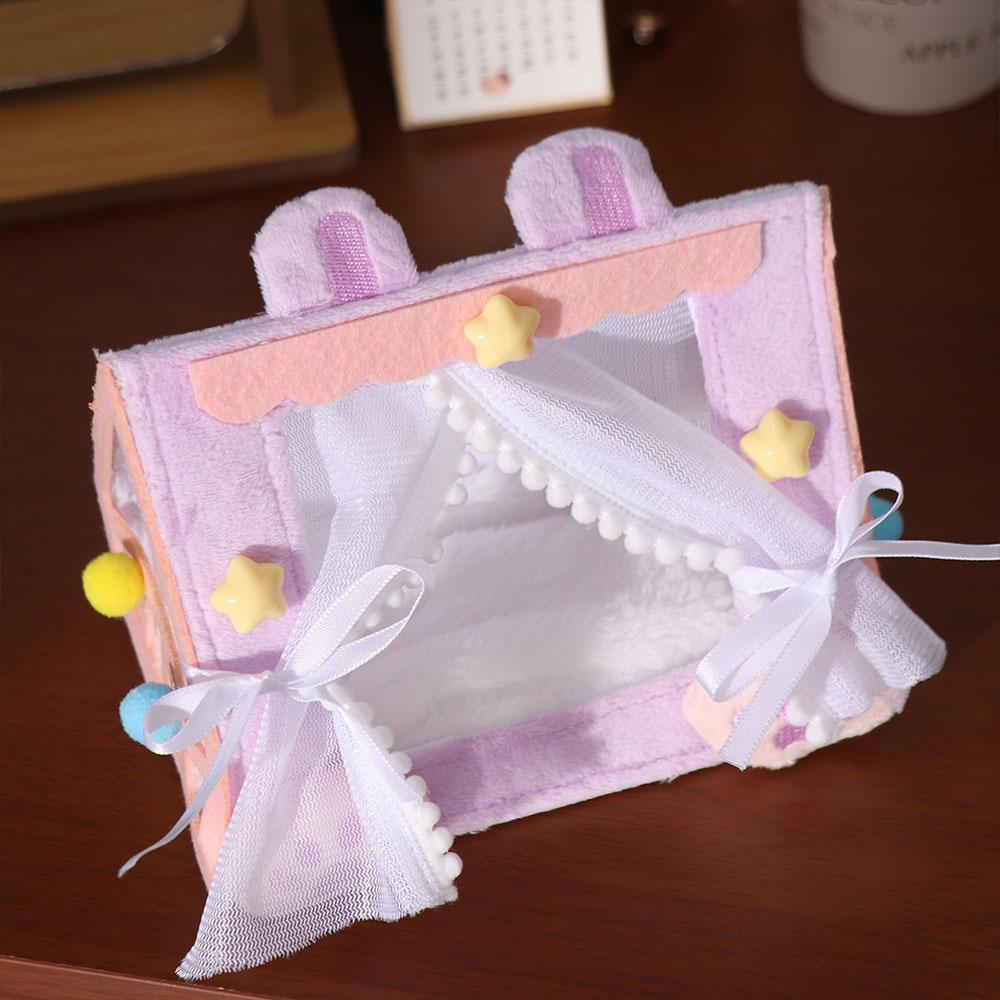 Desktop Ornaments Cotton Doll Bed Doll Furniture Doll Sleeping Bed Doll Tent  Dollhouse Accessories