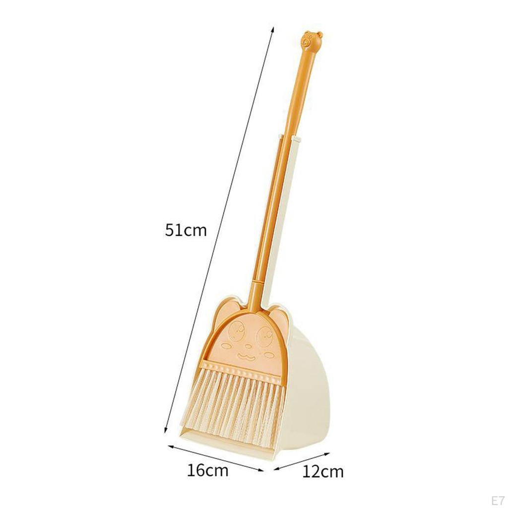 Children Housekeeping Cleaning Tool Playhouse Toy Toddlers Broom for Preschool